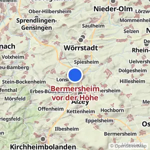Kartenvorschau Bermersheim vor der Höhe