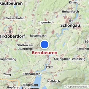 Kartenvorschau Bernbeuren