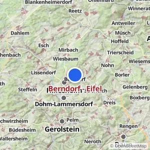 Kartenvorschau Berndorf - Eifel