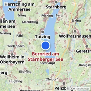 Kartenvorschau Bernried am Starnberger See