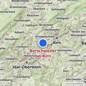 Kartenvorschau Berschweiler bei Kirn