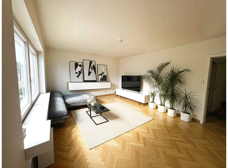 Wohnzimmer, Modern - (KI generiert)