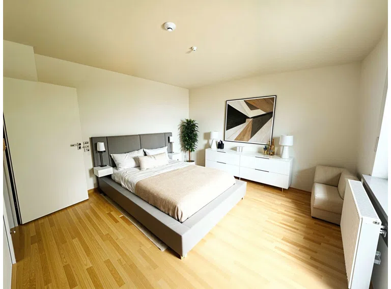 Schlafzimmer, Modern - (KI generiert)