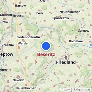 Kartenvorschau Beseritz