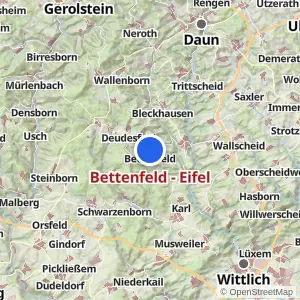 Kartenvorschau Bettenfeld - Eifel