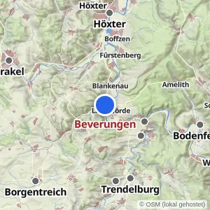 Kartenvorschau Beverungen
