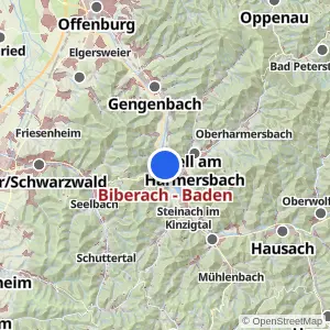 Kartenvorschau Biberach - Baden