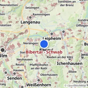 Kartenvorschau Bibertal - Schwab