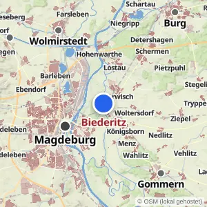 Kartenvorschau Biederitz