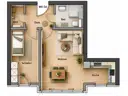 Grundriss Whg 4