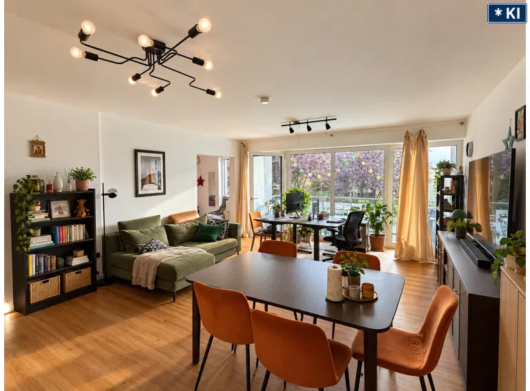 Wohnzimmer (mit KI optimiert)