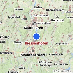 Kartenvorschau Biessenhofen