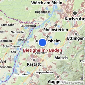 Kartenvorschau Bietigheim - Baden