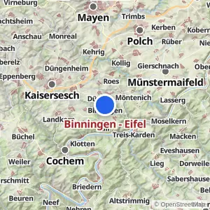 Kartenvorschau Binningen - Eifel