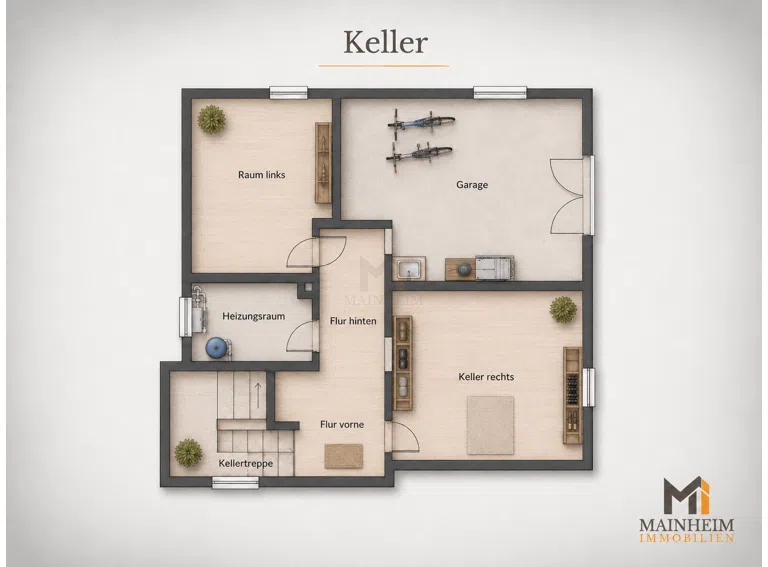 Grundriss Keller