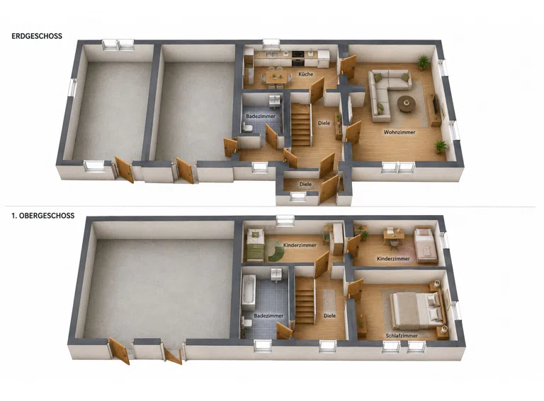 3D Grundrisse
