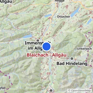 Kartenvorschau Blaichach - Allgäu