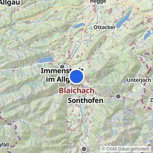 Kartenvorschau Blaichach