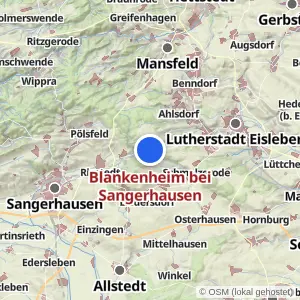 Kartenvorschau Blankenheim bei Sangerhausen