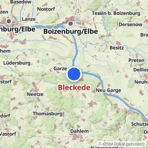 Kartenvorschau Bleckede