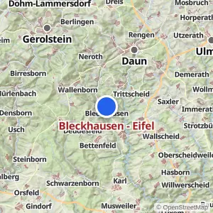 Kartenvorschau Bleckhausen - Eifel