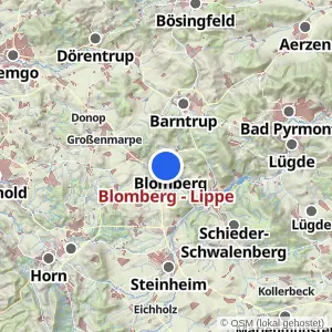 Kartenvorschau Blomberg - Lippe