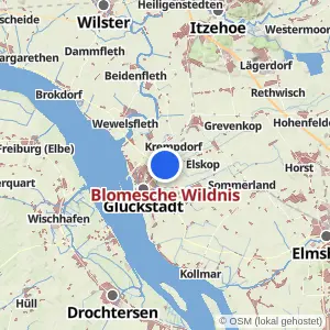 Kartenvorschau Blomesche Wildnis