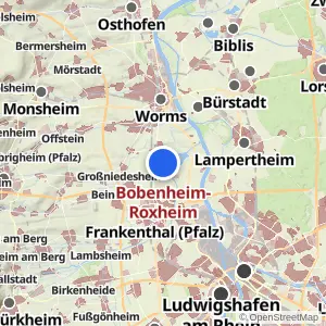 Kartenvorschau Bobenheim-Roxheim