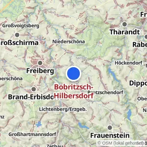 Kartenvorschau Bobritzsch-Hilbersdorf
