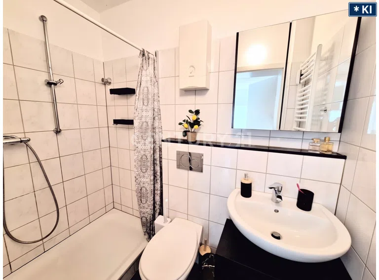 modernes Duschbad