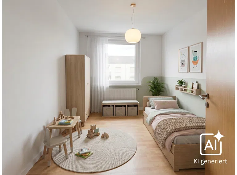 Kinderzimmer- KI generiert