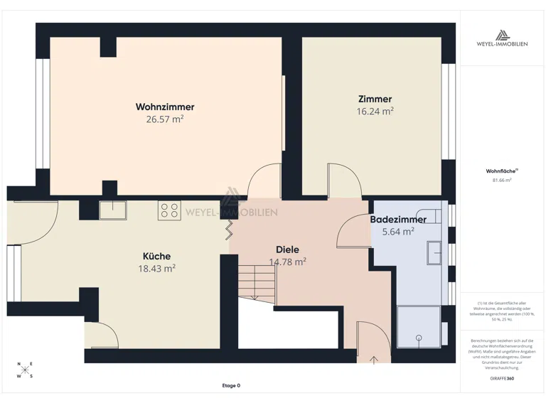 EG Grundriss- Weyel Immobilien