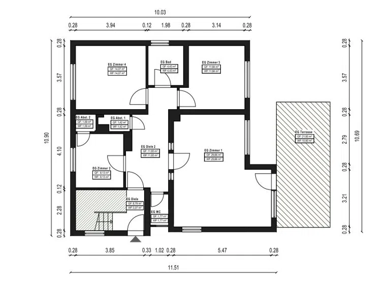 Grundriss EG