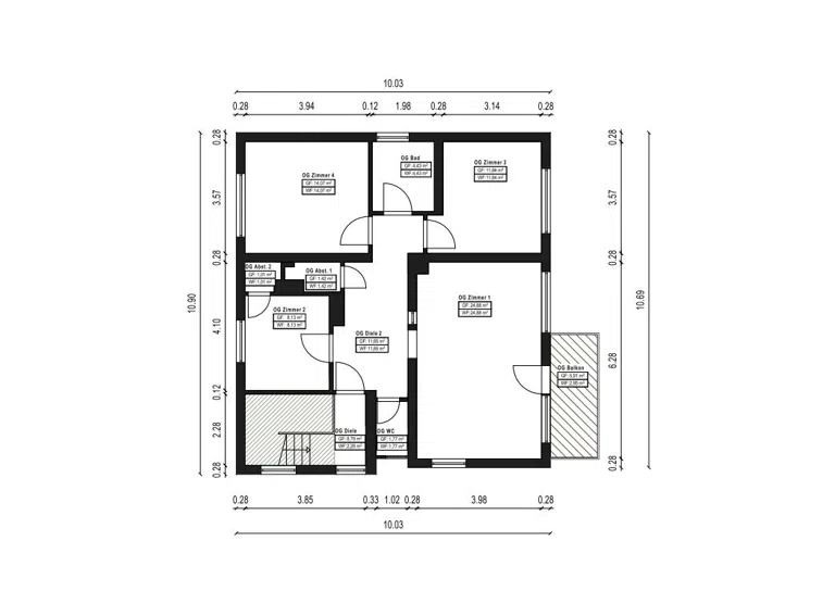 Grundriss OG