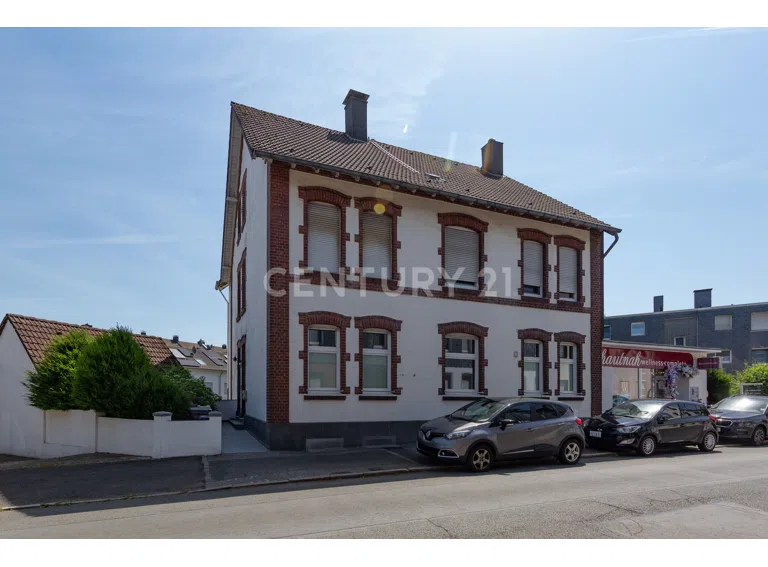 Frontansicht des Hauses