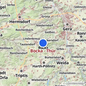 Kartenvorschau Bocka - Thür