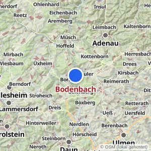 Kartenvorschau Bodenbach