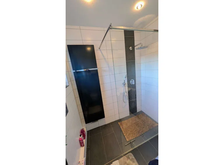 Dusche im unteren Bad