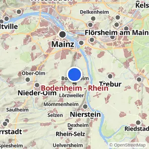 Kartenvorschau Bodenheim - Rhein