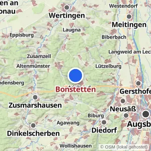 Kartenvorschau Bonstetten
