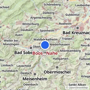 Kartenvorschau Boos - Nahe