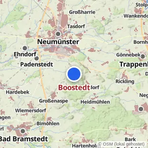 Kartenvorschau Boostedt
