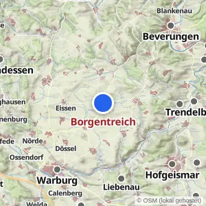 Kartenvorschau Borgentreich