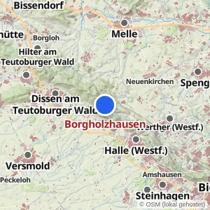 Kartenvorschau Borgholzhausen