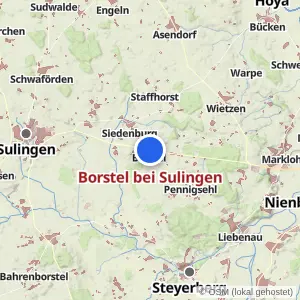 Kartenvorschau Borstel bei Sulingen