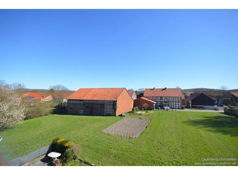 Blick vom Balkon