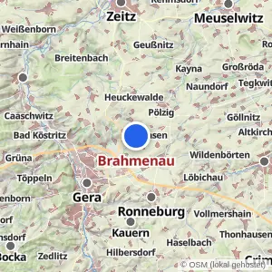 Kartenvorschau Brahmenau