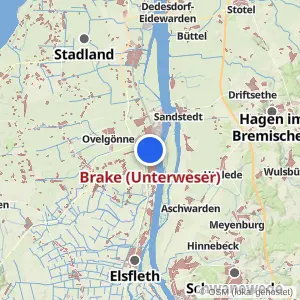 Kartenvorschau Brake (Unterweser)