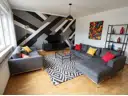 KI-Homestaging Wohnzimmer