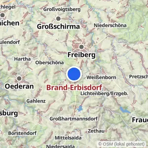 Kartenvorschau Brand-Erbisdorf